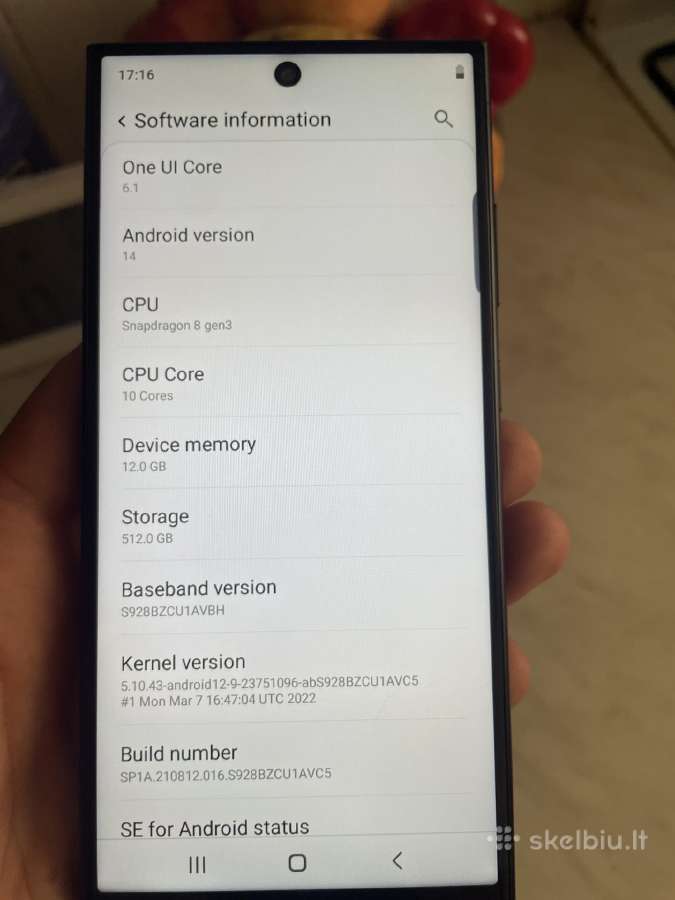 Naujas android telefonas su 5G - nuotraukos Nr. 6