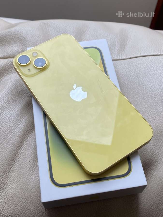 iPhone 14 Plus Yellow - nuotraukos Nr. 2
