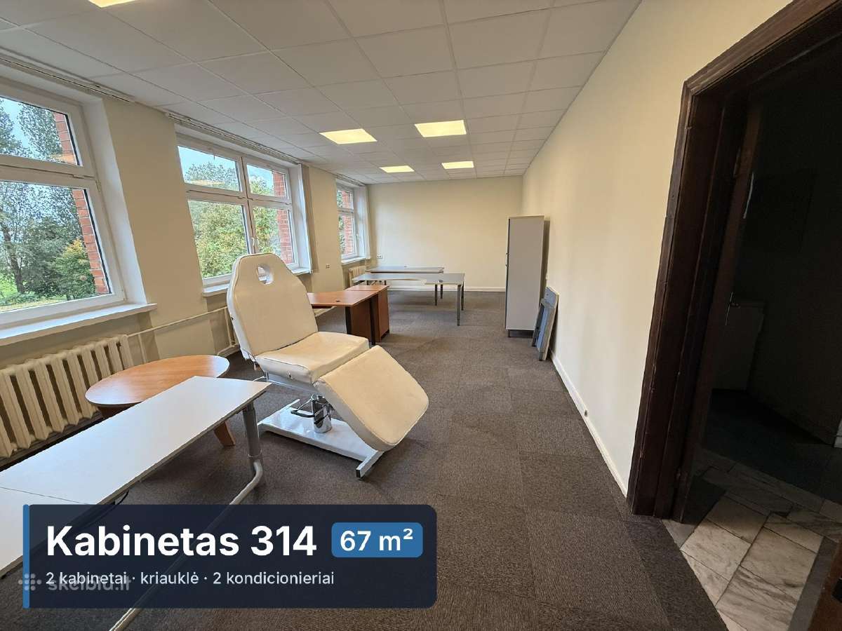 Patalpų nuoma Klaipėdos centre, Kaina 1m²-8 eurai - nuotraukos Nr. 5