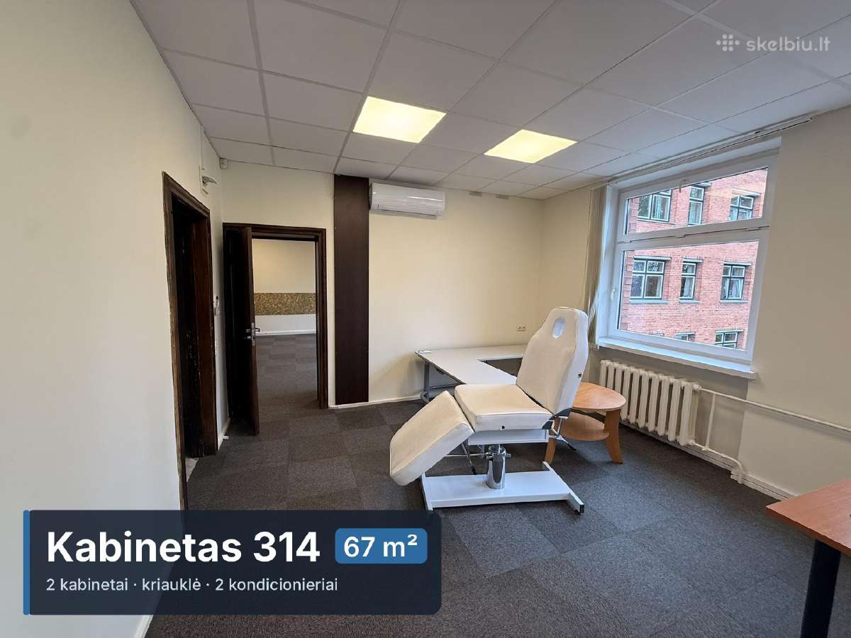 Patalpų nuoma Klaipėdos centre, Kaina 1m²-8 eurai - nuotraukos Nr. 6