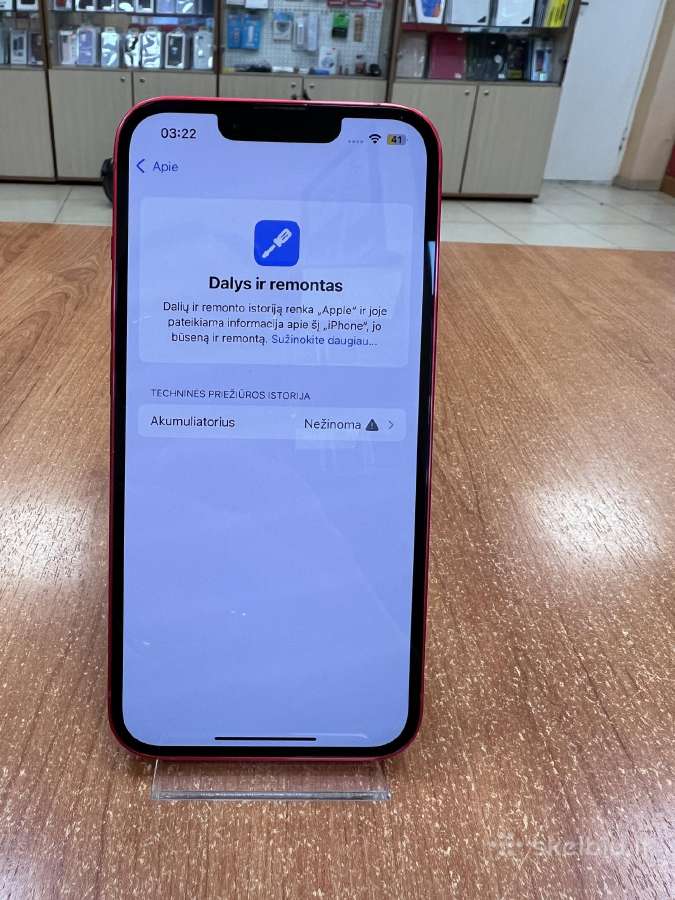 Apple iPhone 14 128 GB (Naudotas) - nuotraukos Nr. 3