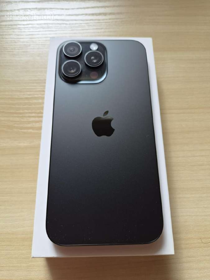 iPhone 16 Pro Max 512gb Black 100% su garantija - nuotraukos Nr. 3