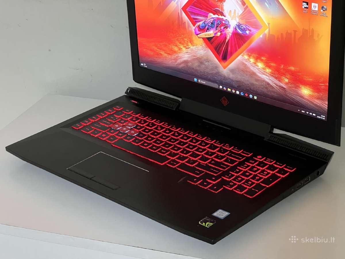 Parduodamas Hp Omen su Gtx 1060, 17.3 120hz, 1tb. - nuotraukos Nr. 4