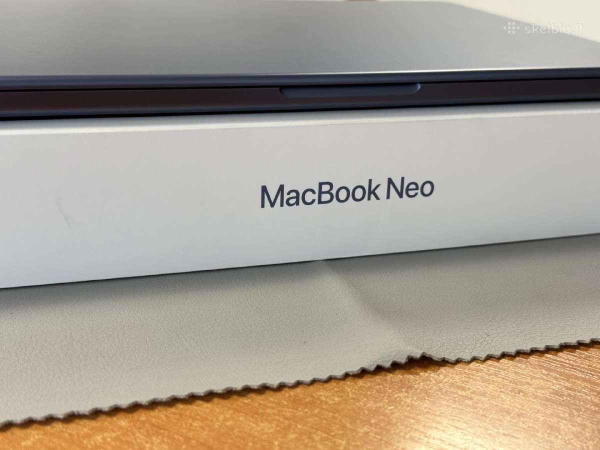 MacBook Neo naujas su garantija gera kaina - nuotraukos Nr. 4