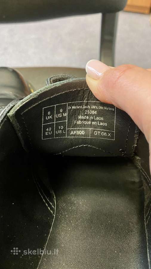 Dr. Martens Bex Airwair, 42 dydis, natūrali oda - nuotraukos Nr. 3