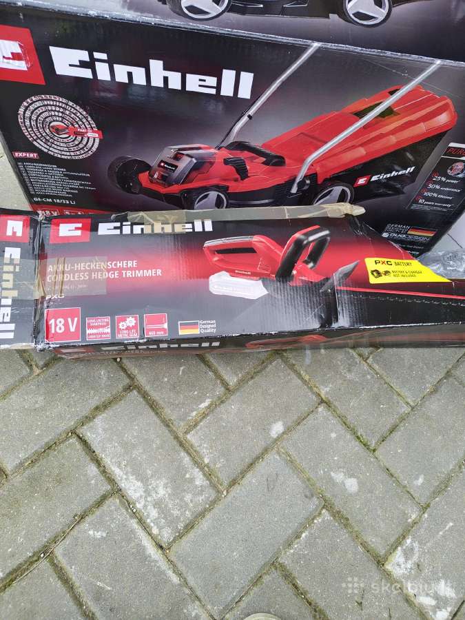 Einhell Power X-change kompl. vejapjovė + gyvatvor - nuotraukos Nr. 2