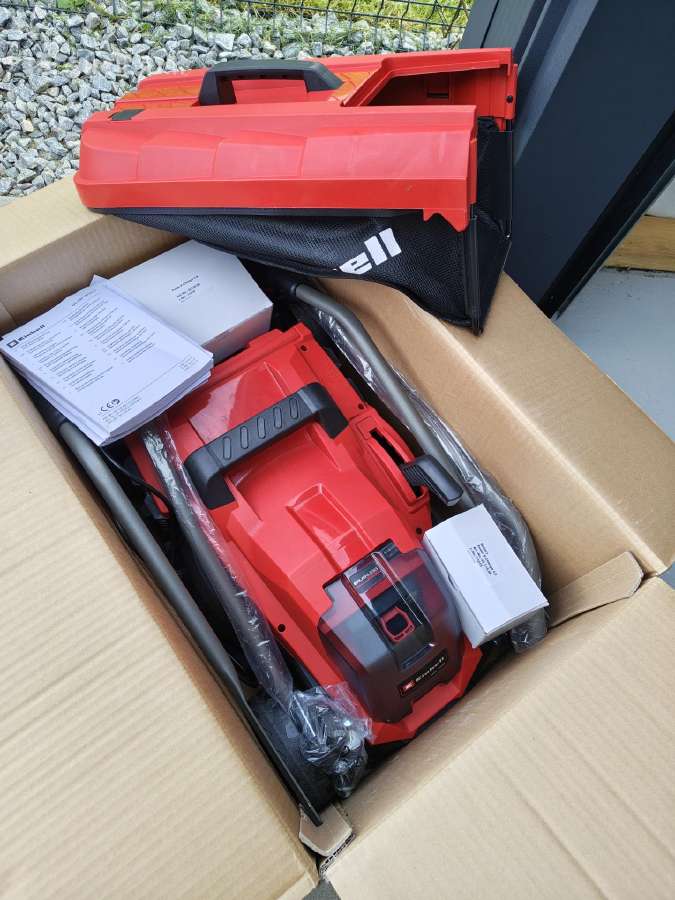 Einhell Power X-change kompl. vejapjovė + gyvatvor - nuotraukos Nr. 6