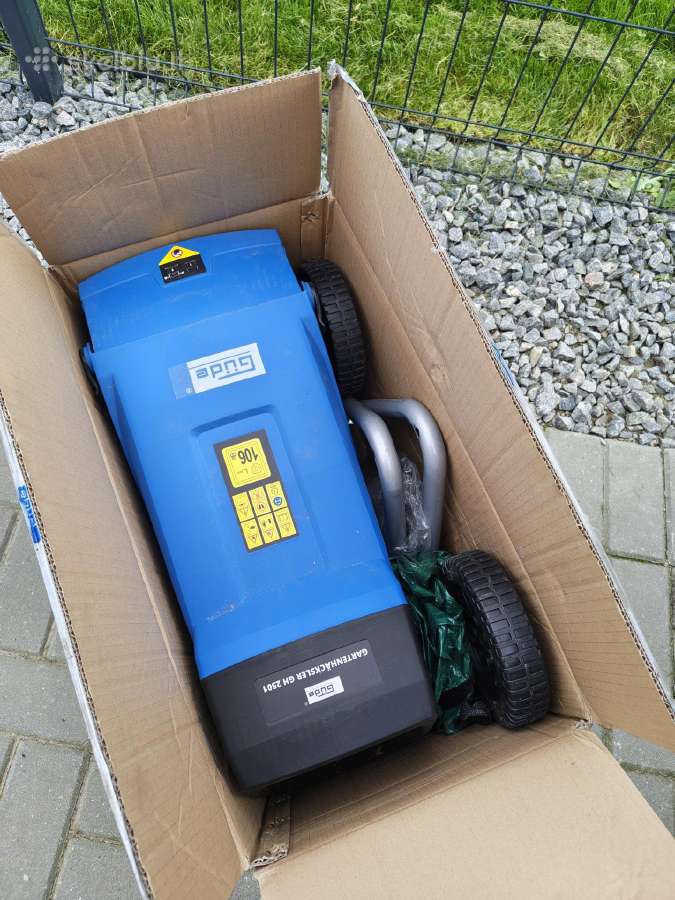 Güde Gh 2501 2500w šakų smulkintuvas - nuotraukos Nr. 4