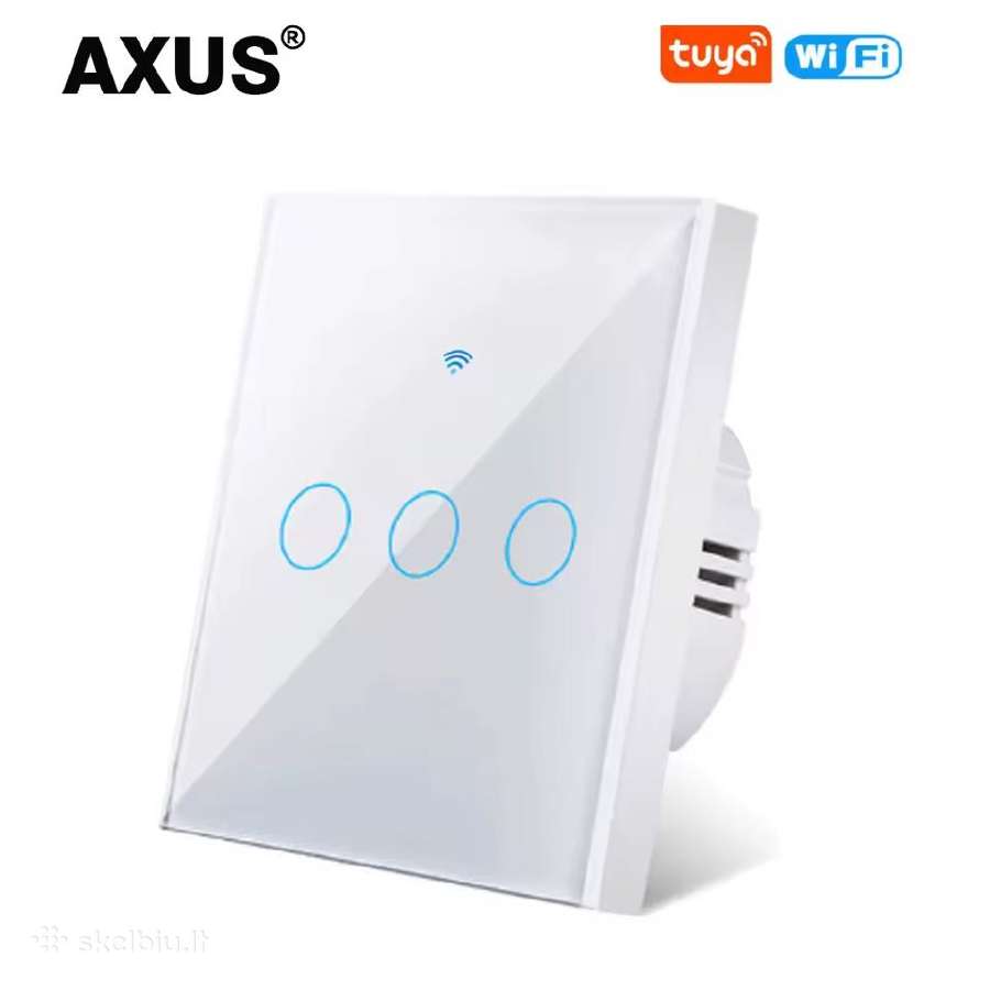 Išmanieji sensoriniai šviesų jungikliai Axus WiFi - nuotraukos Nr. 3