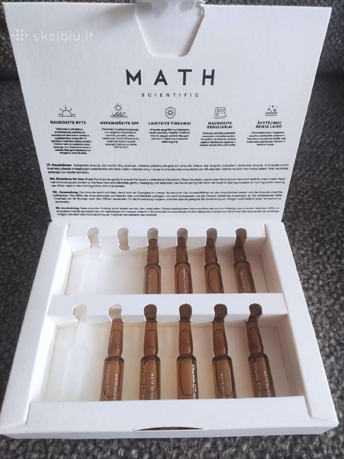 Math vitamino C ampulės - nuotraukos Nr. 2