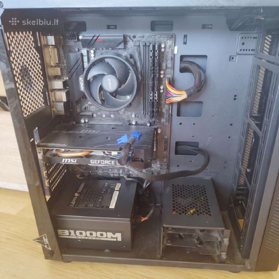 Žaidimų kompiuteris – i5-9400f Gtx 1660 Super 6g - nuotraukos Nr. 6