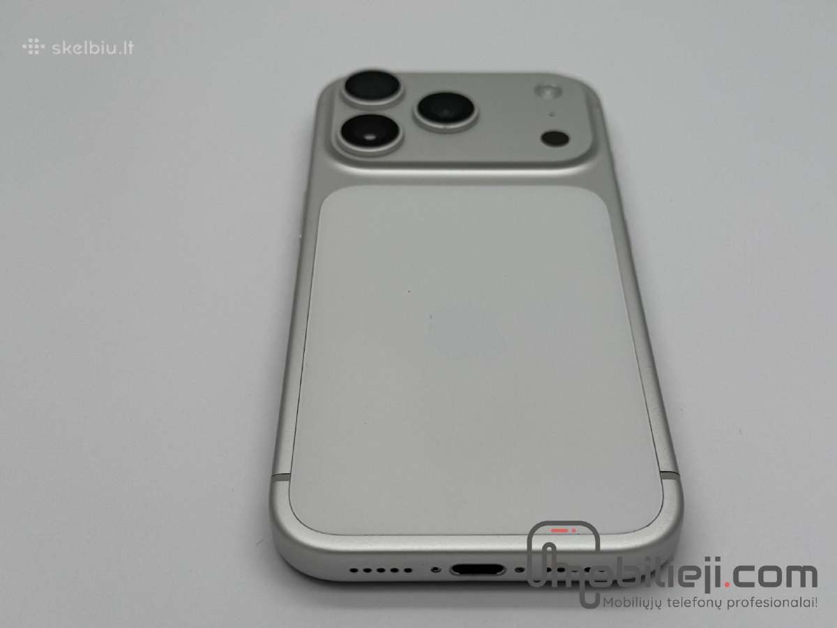 Puikios būklės Apple iPhone 17 Pro 512gb Silver - nuotraukos Nr. 3