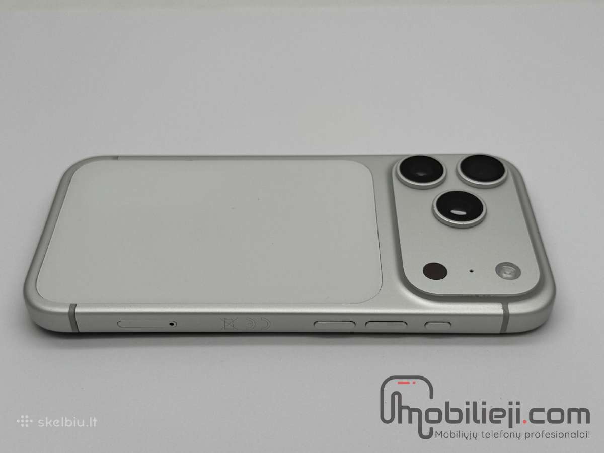 Puikios būklės Apple iPhone 17 Pro 512gb Silver - nuotraukos Nr. 6