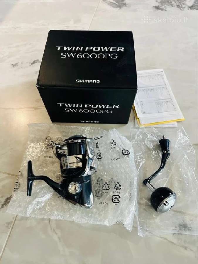Nauja Shimano Twin power Sw6000pg ritė - nuotraukos Nr. 2