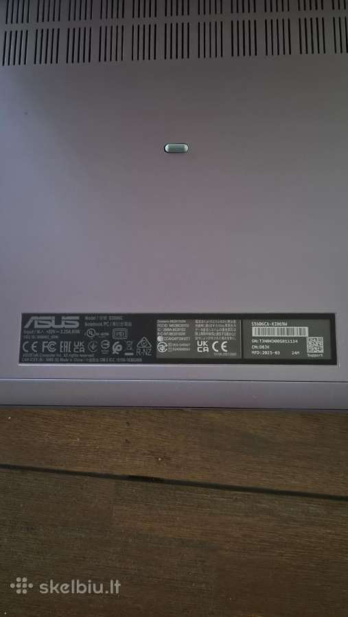 Asus Vivobook S16 Oled S5606ca dalimis - nuotraukos Nr. 3