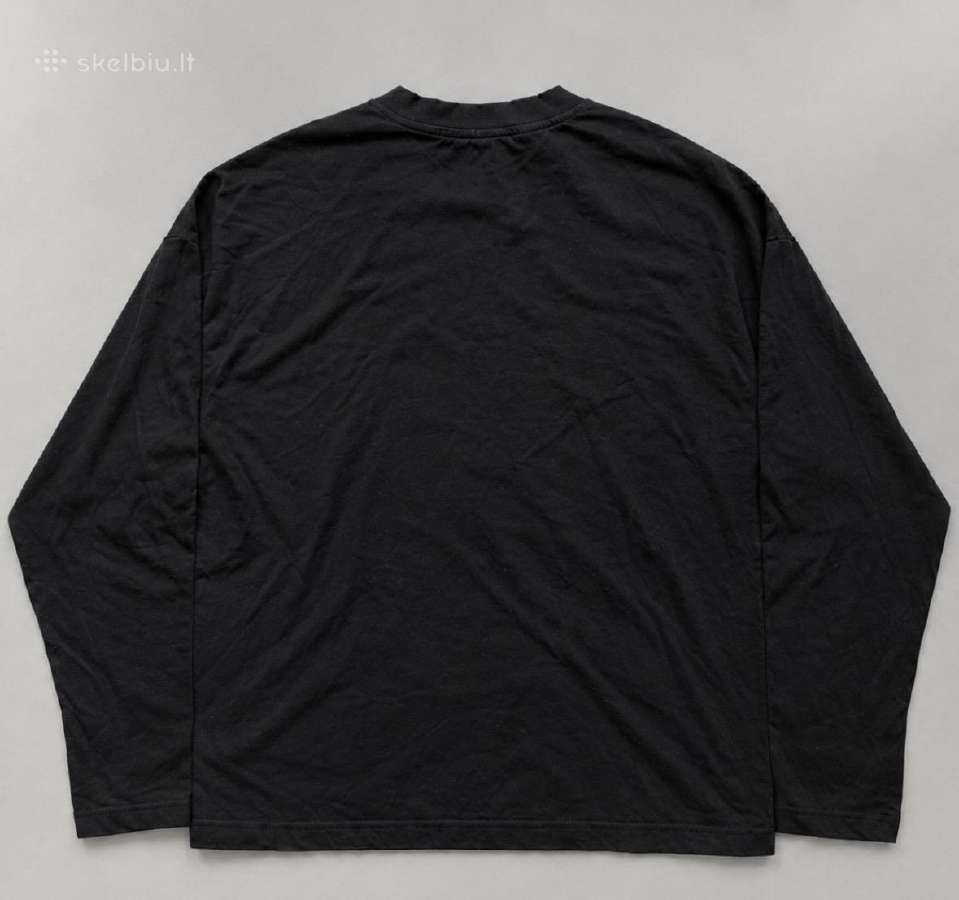 Acne Studios Juodi Ilgarankoviai Marškinėliai - nuotraukos Nr. 2