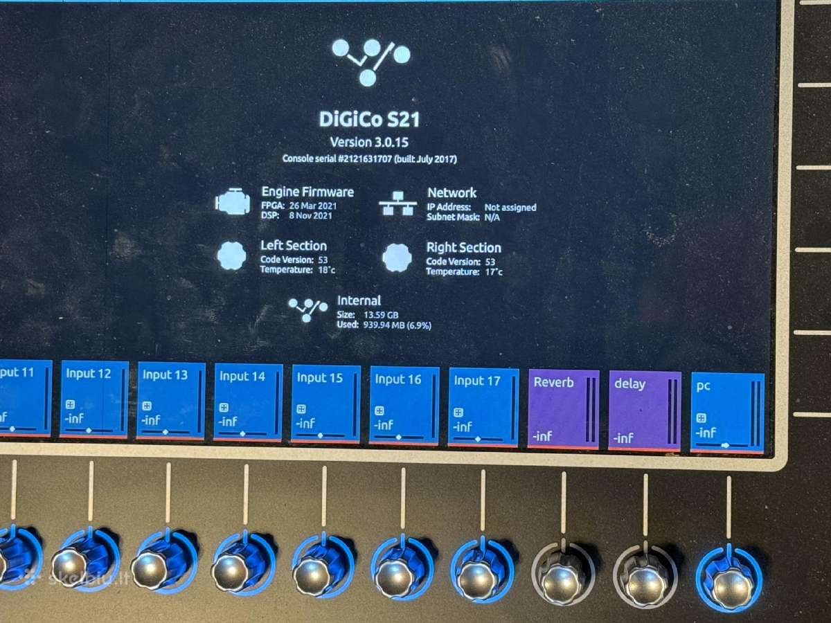 Digico S21 + D-rack 32/16 + Waves Soundgrid – piln - nuotraukos Nr. 2