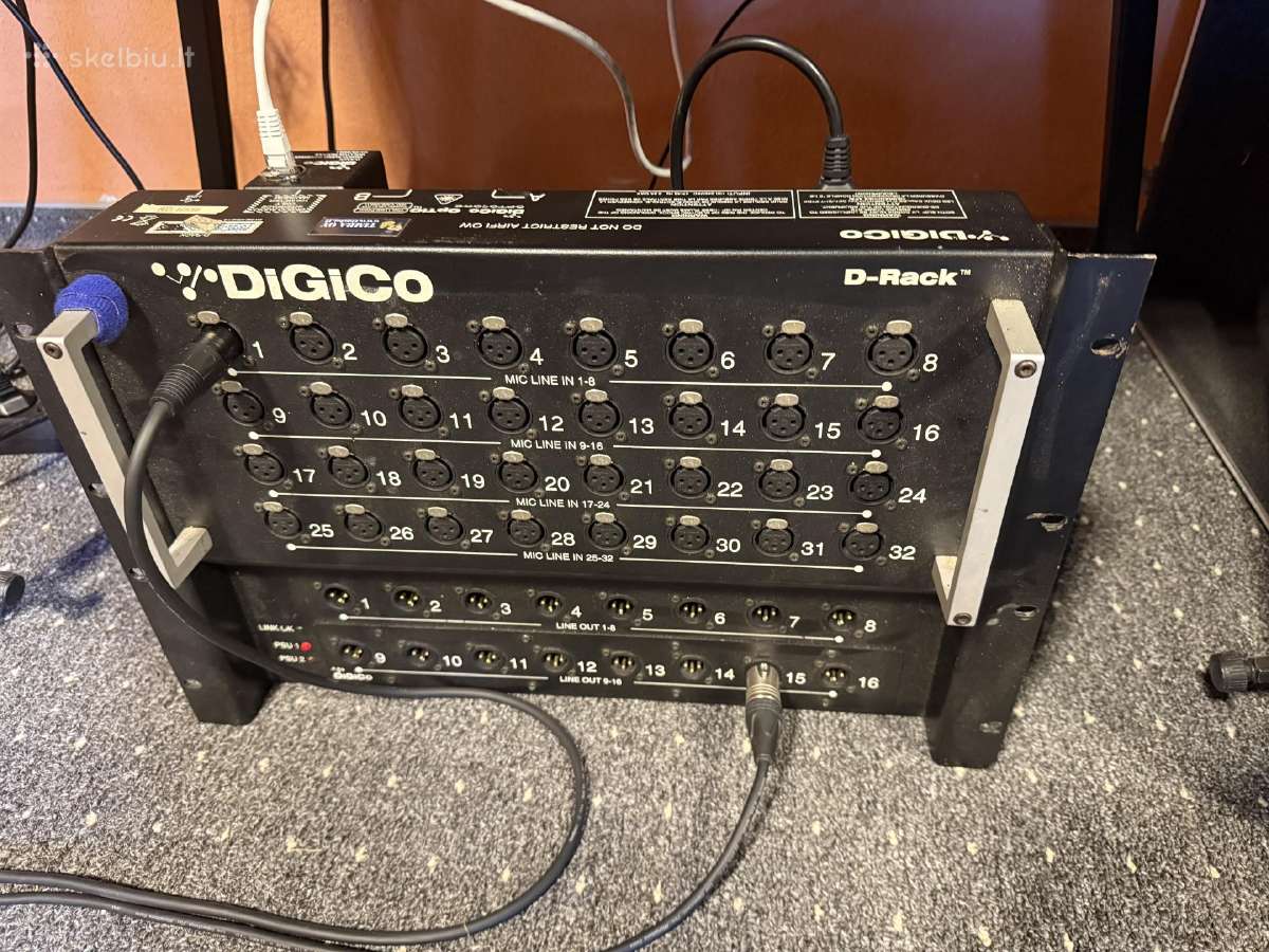 Digico S21 + D-rack 32/16 + Waves Soundgrid – piln - nuotraukos Nr. 4