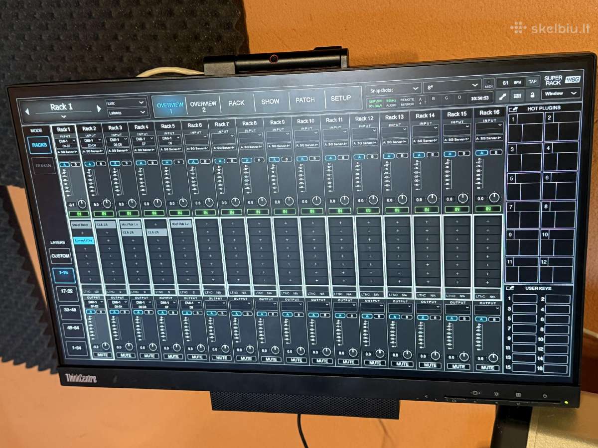 Digico S21 + D-rack 32/16 + Waves Soundgrid – piln - nuotraukos Nr. 5