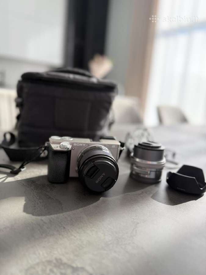 Sony A6000 + 16-50mm + 35mm f/1.8 Oss - nuotraukos Nr. 2