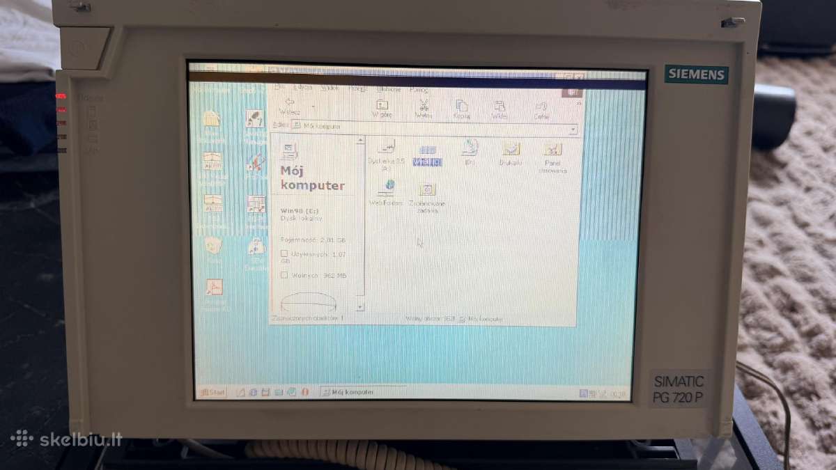 Siemens Simatic Pg 720 P programuotojas - nuotraukos Nr. 2