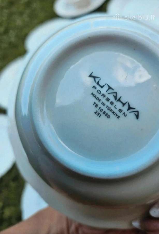 Naujas Kutahya porceliano komplektas - nuotraukos Nr. 10