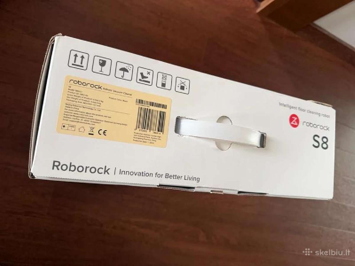 Siurblys robotas Roborock S8 juodas su garantija - nuotraukos Nr. 19