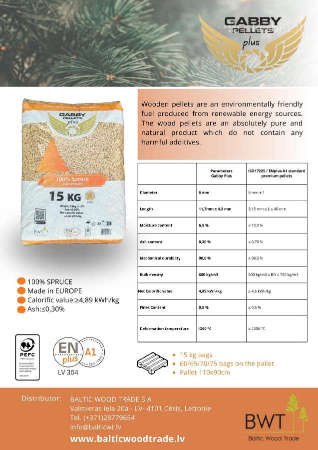 Briketai,960 kg 380 eur granules 990 kg. - nuotraukos Nr. 15