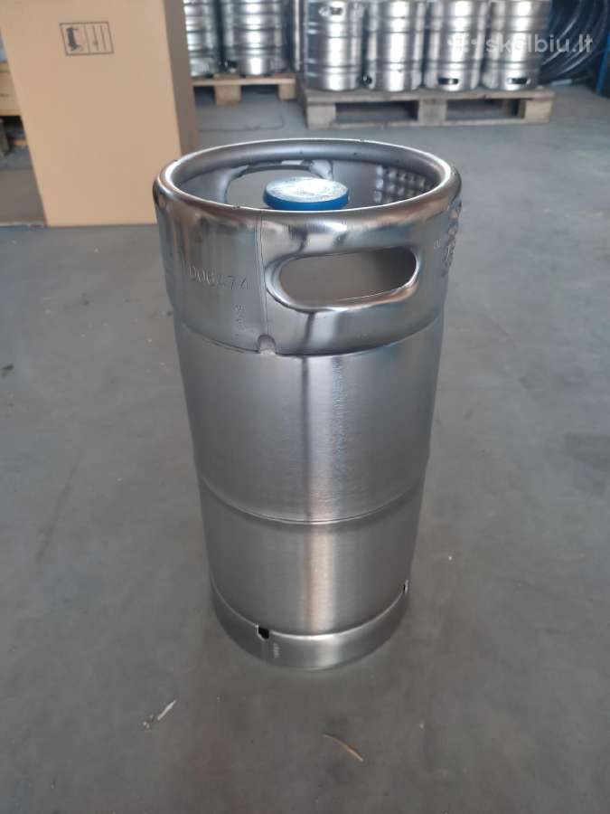 Nerūdijančio plieno 15, 16, 25 l statinės (Keg) - nuotraukos Nr. 4