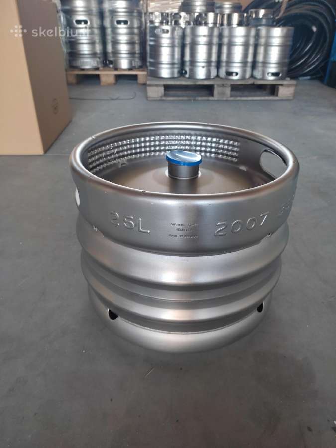 Nerūdijančio plieno 15, 16, 25 l statinės (Keg) - nuotraukos Nr. 6