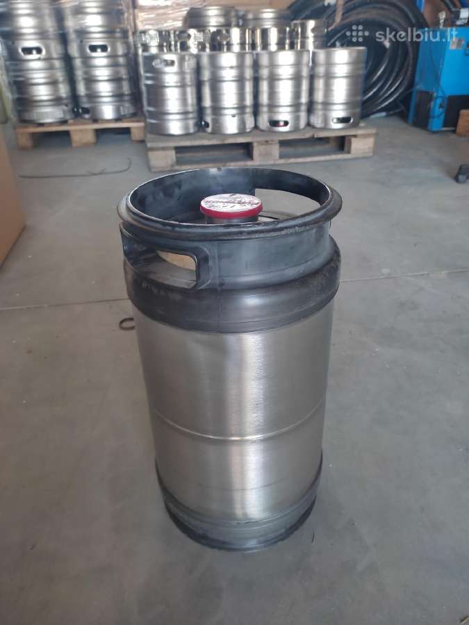 Nerūdijančio plieno 15, 16, 25 l statinės (Keg) - nuotraukos Nr. 9