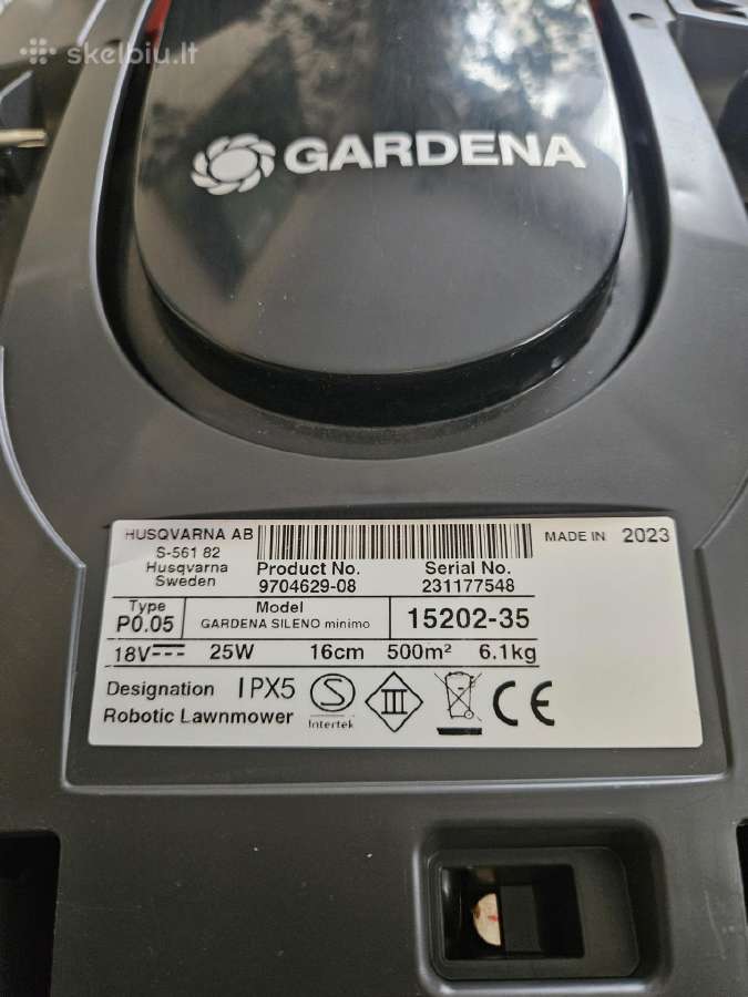 Gardena Sileno Minimo 500 - nuotraukos Nr. 5