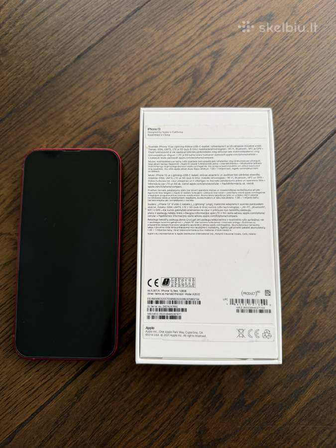 iPhone 13 128gb - nuotraukos Nr. 3
