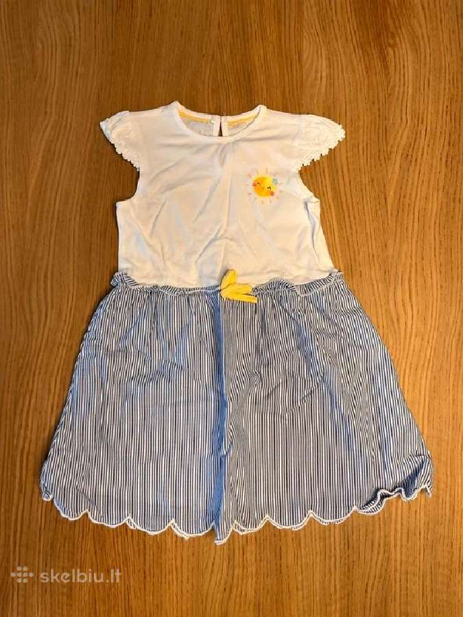 C&a Baby Club baltai mėlyna suknelė su saulyte, 92 - nuotraukos Nr. 2