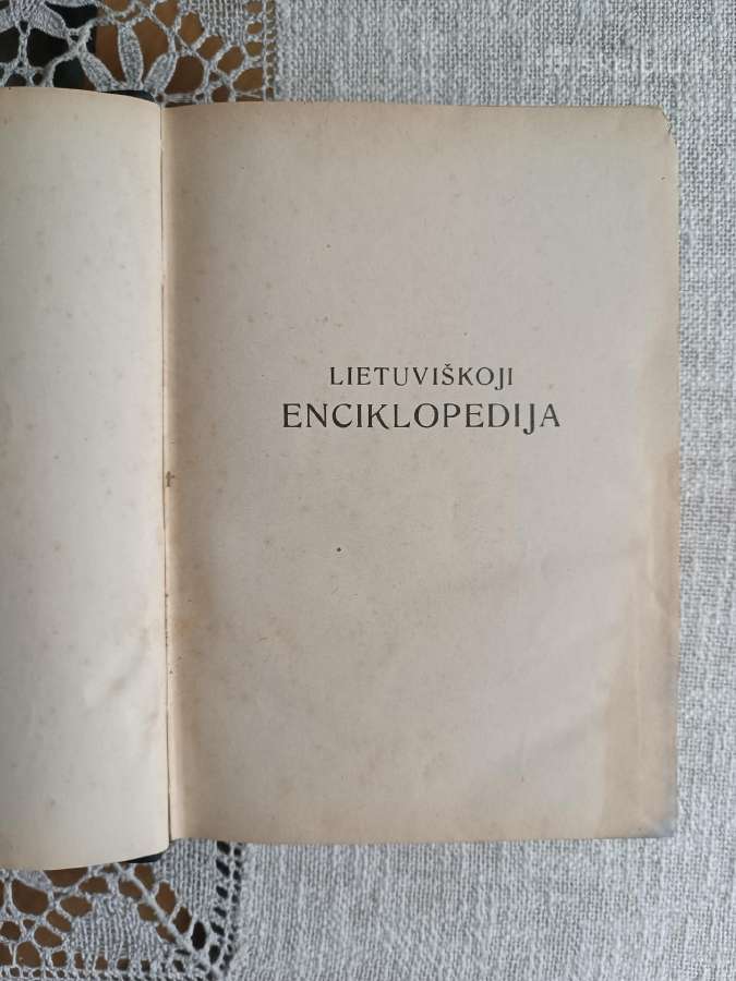 Lietuviškoji enciklopedija 1936m. - nuotraukos Nr. 9
