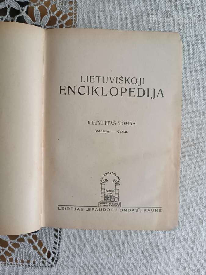 Lietuviškoji enciklopedija 1936m. - nuotraukos Nr. 10