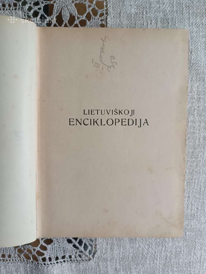 Lietuviškoji enciklopedija 1936m. - nuotraukos Nr. 25
