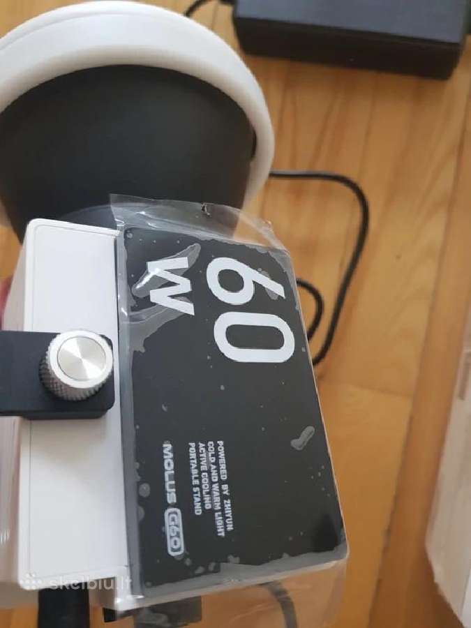 Zhiyun Molus G60 60w profesionali Cob LED foto/vid - nuotraukos Nr. 6