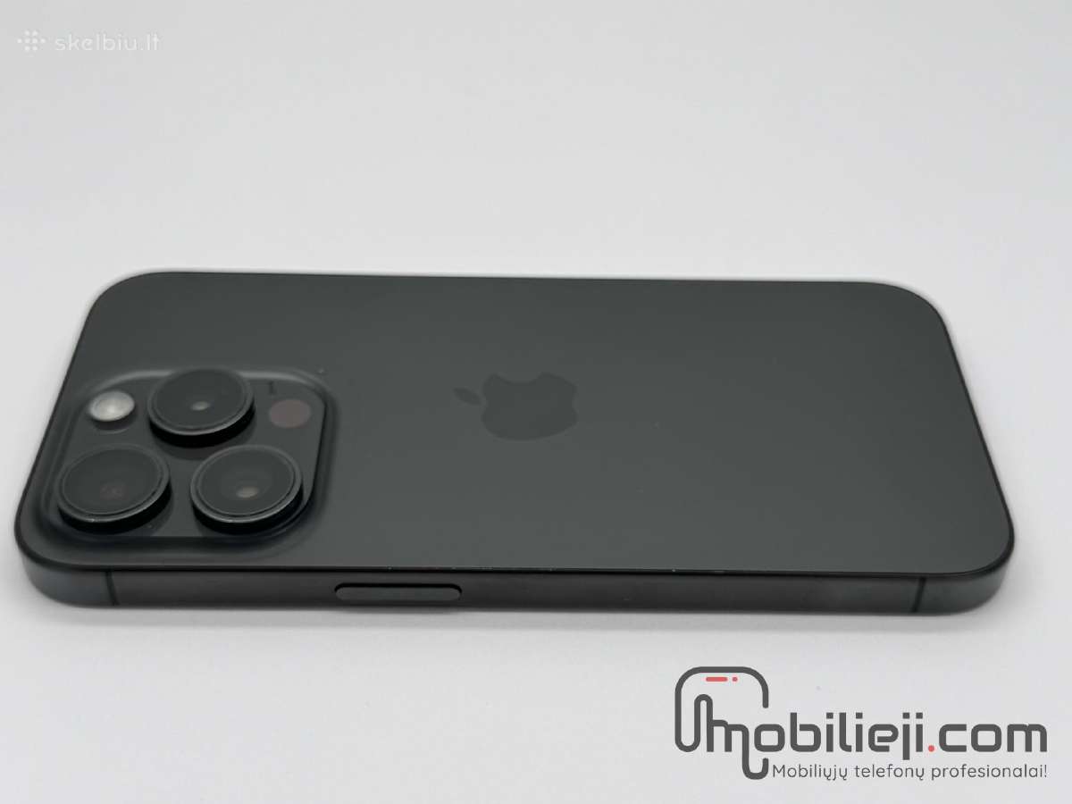 Apple iPhone 15 Pro 128gb Black Titanium - nuotraukos Nr. 5