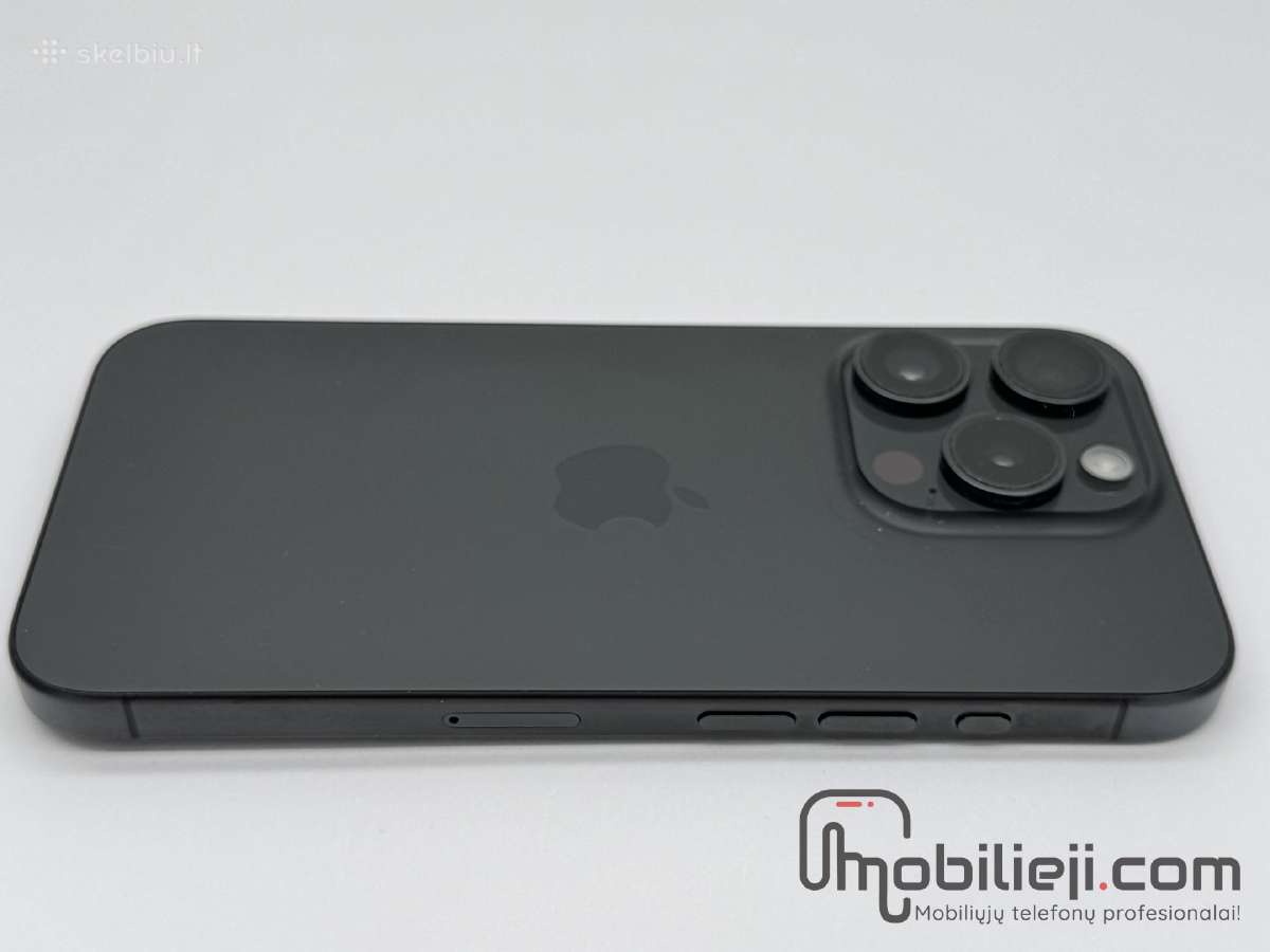 Apple iPhone 15 Pro 128gb Black Titanium - nuotraukos Nr. 6