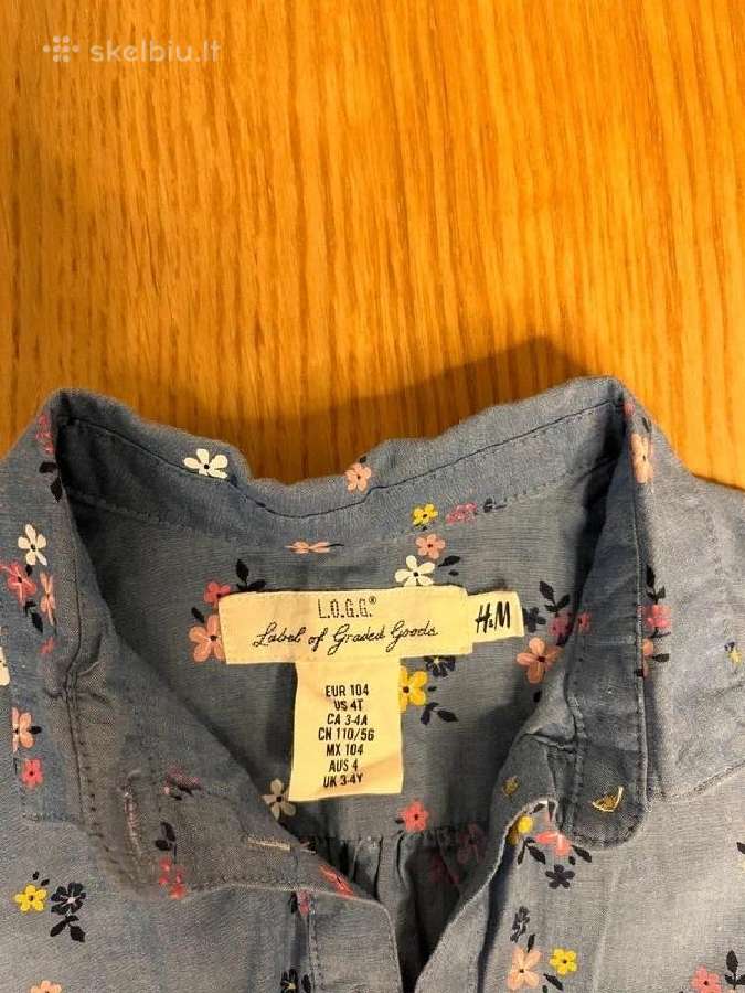 Suknelė H&m L.o.g.g., 104 cm - nuotraukos Nr. 3