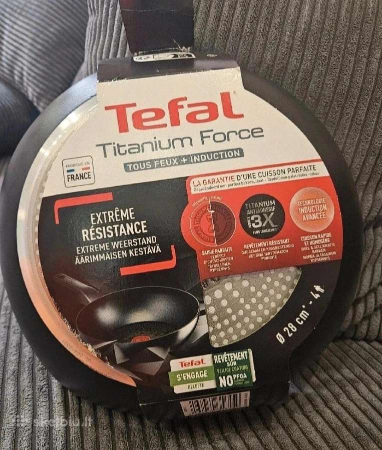 Nauja Tefal titanium force keptuvė - nuotraukos Nr. 5
