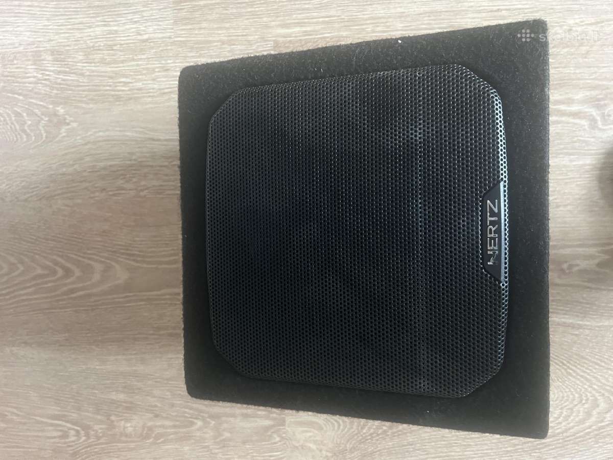 Hertz Dba 201 subwoofer su stiprintuvu - nuotraukos Nr. 2