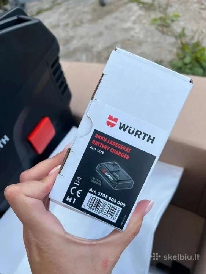 Würth akumuliatorinis siurblys - nuotraukos Nr. 6