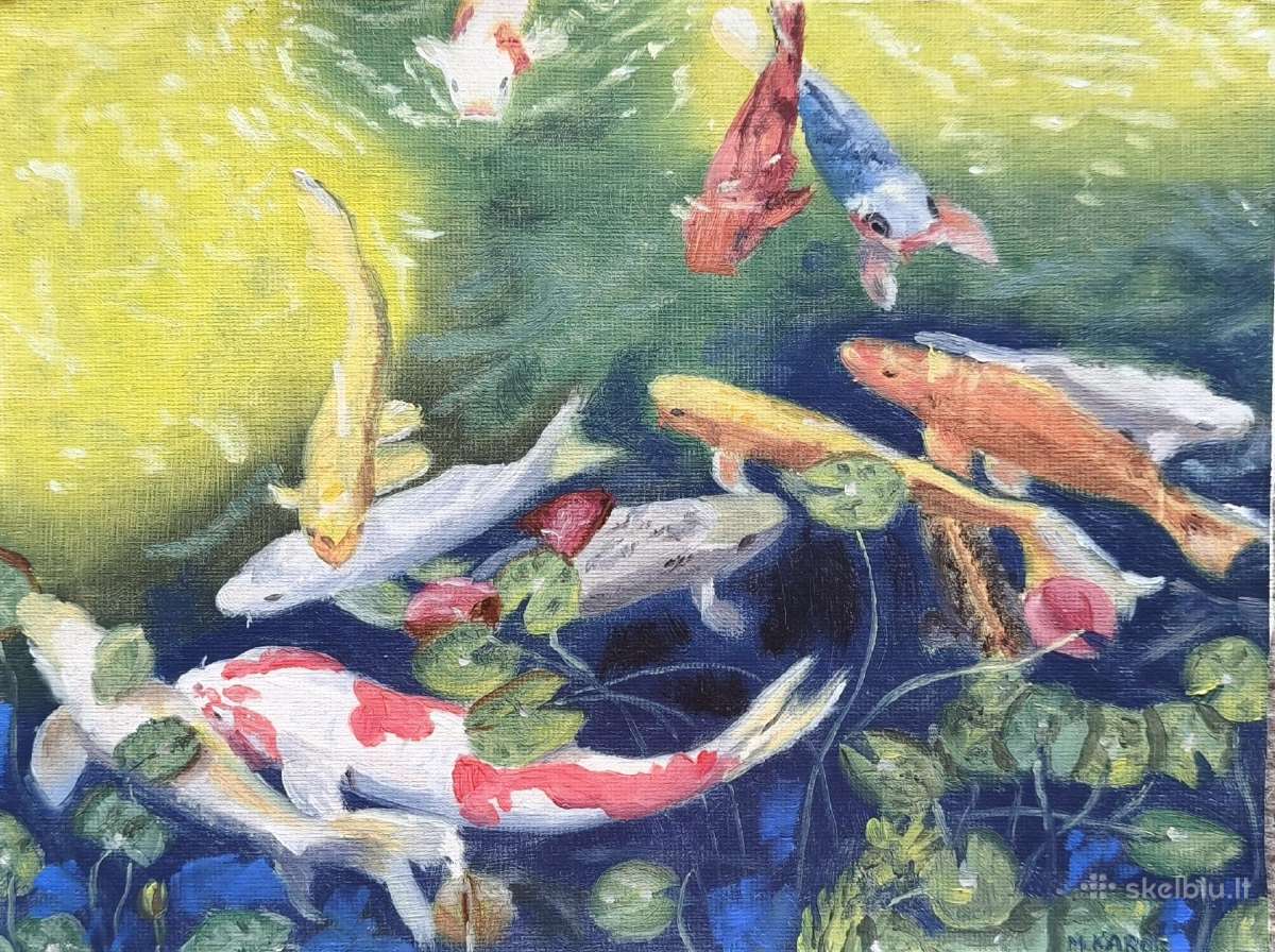 Aliejinės tapybos originalūs paveikslai - nuotraukos Nr. 8