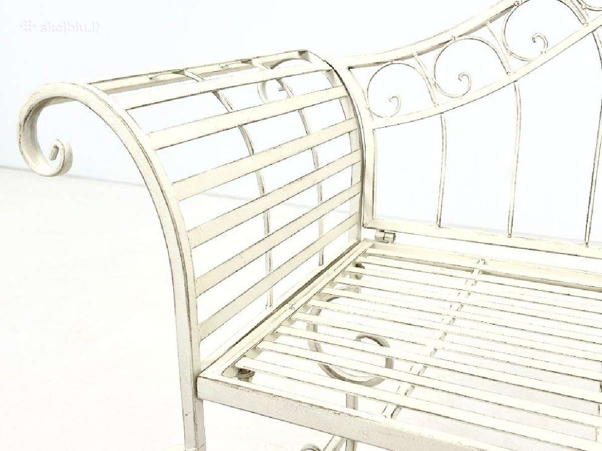 Provanso stiliaus metalinis suoliukas - nuotraukos Nr. 7