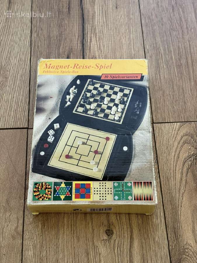 Retro kelioninis magnetinių žaidimų rinkinys - nuotraukos Nr. 3