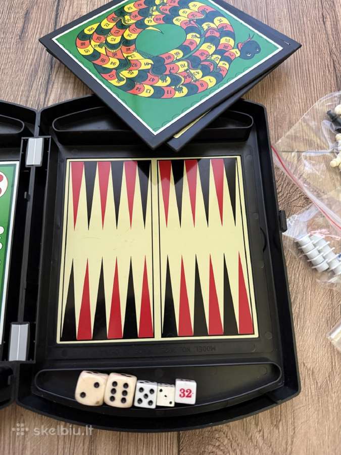 Retro kelioninis magnetinių žaidimų rinkinys - nuotraukos Nr. 7