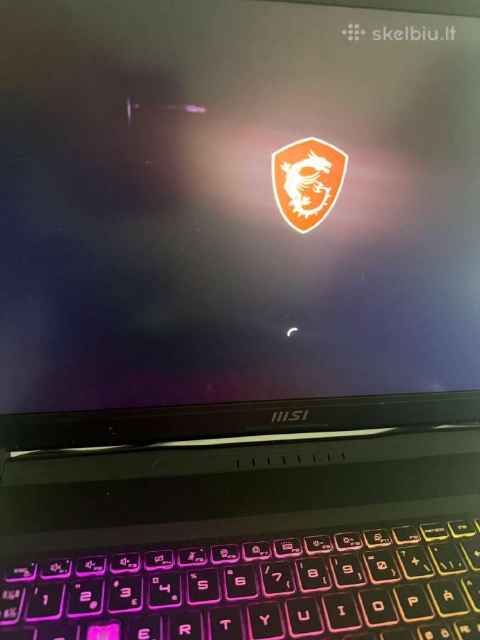 Msi Katana 17, i7, Rtx 4060 - nuotraukos Nr. 8