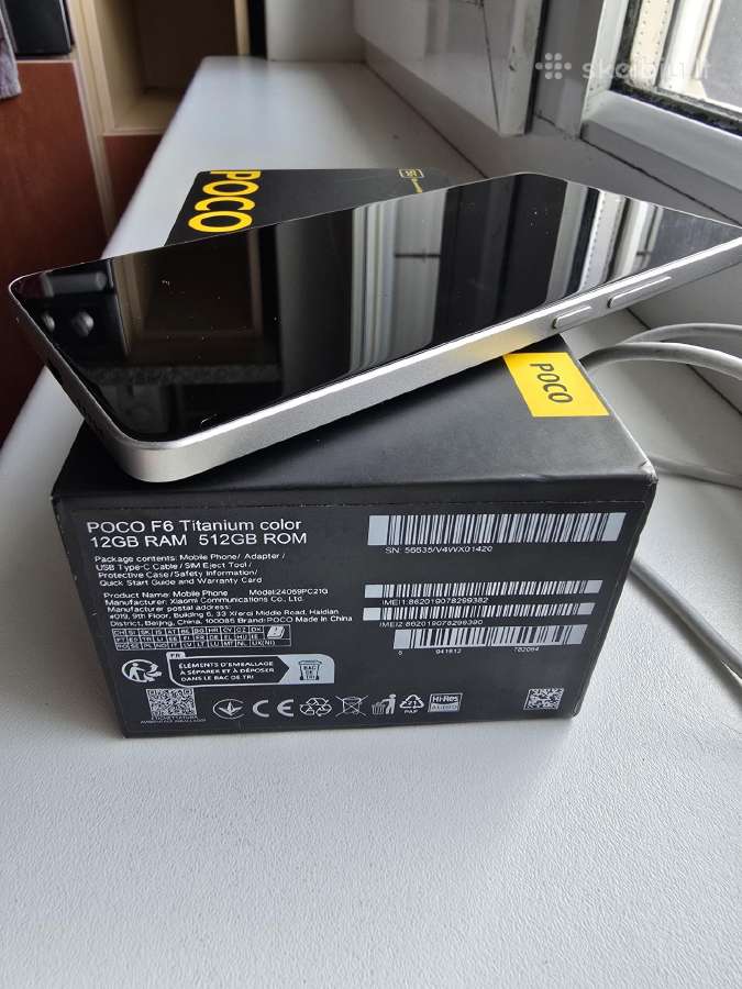 Poco F6 12gb/512gb - nuotraukos Nr. 5